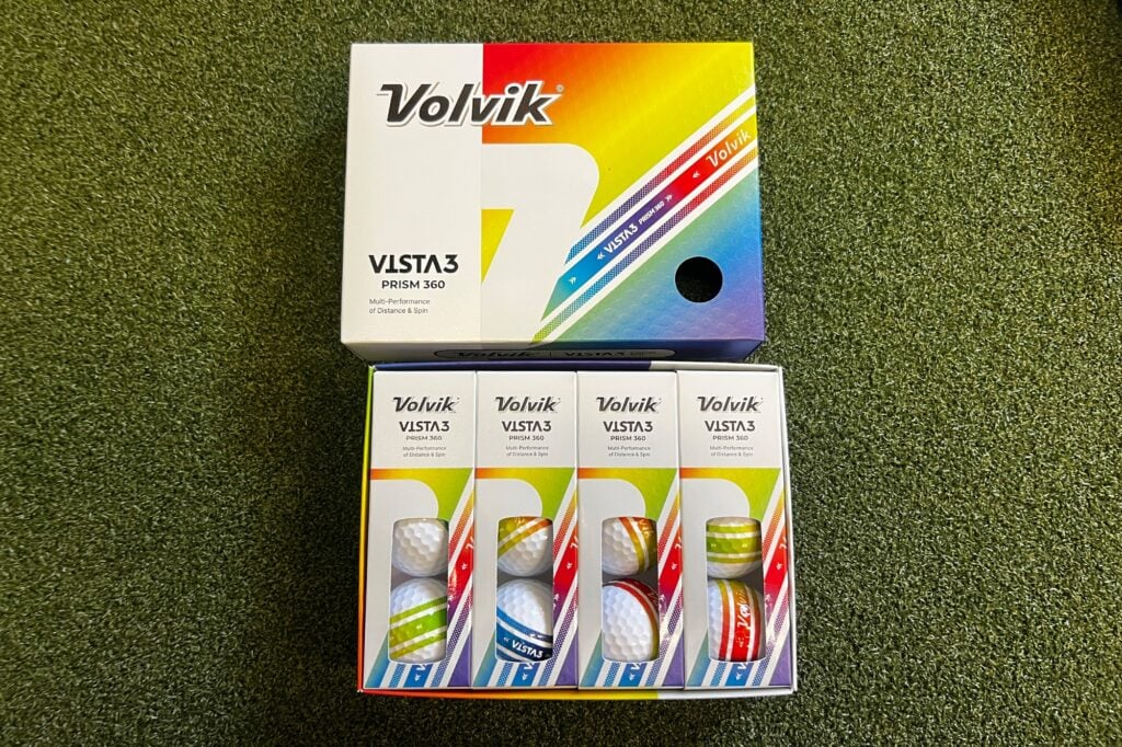 Volvik Vista 3 Prism 360 Golf Balls