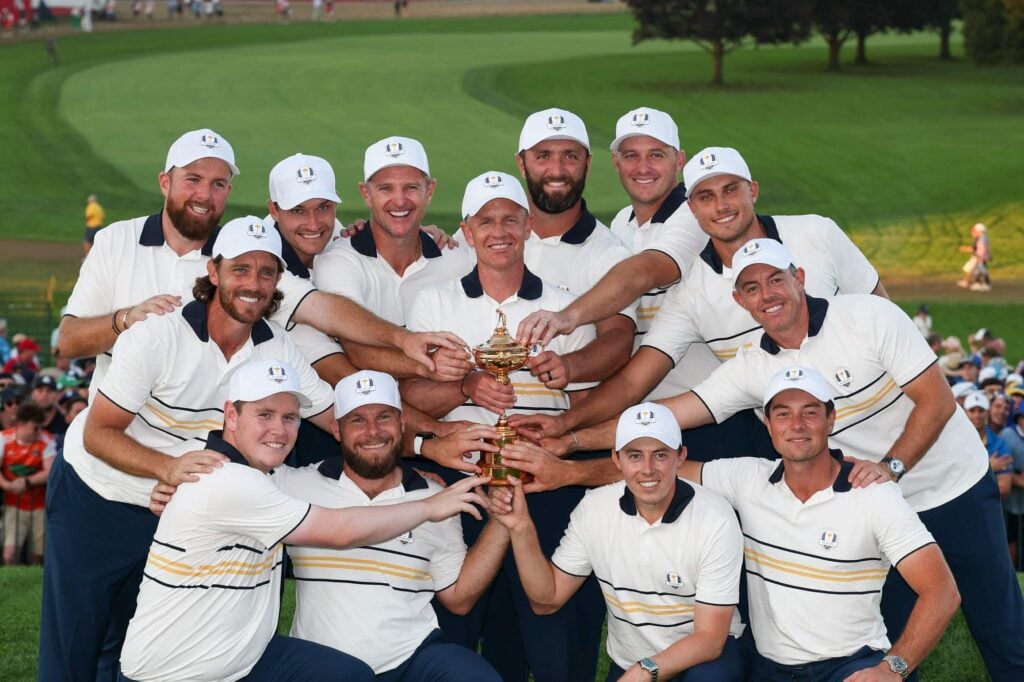 clive woodward luke donald