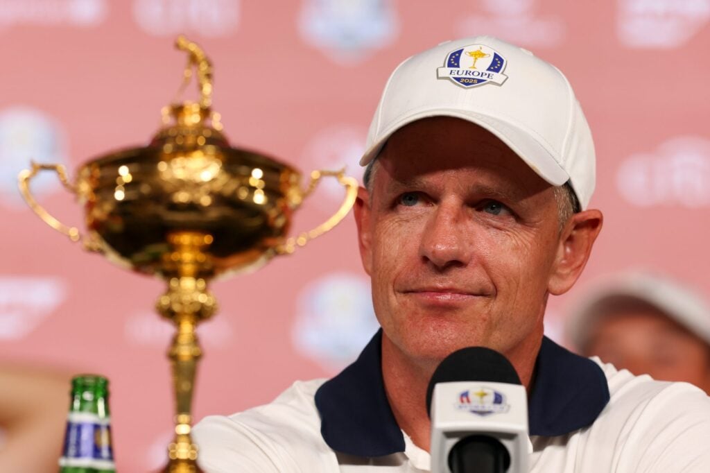 European Ryder Cup captain Luke Donald | Source: Getty Images