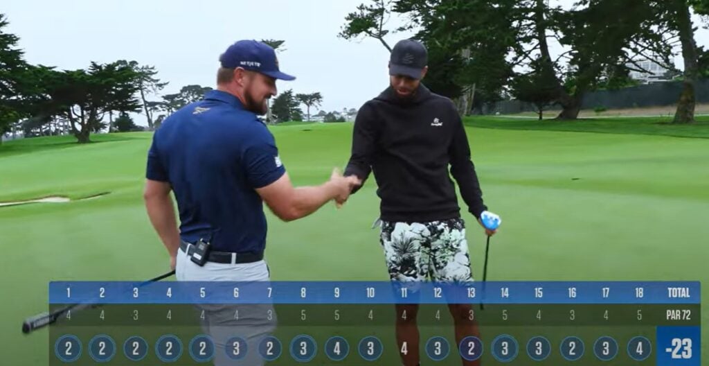 steph curry golf handicap