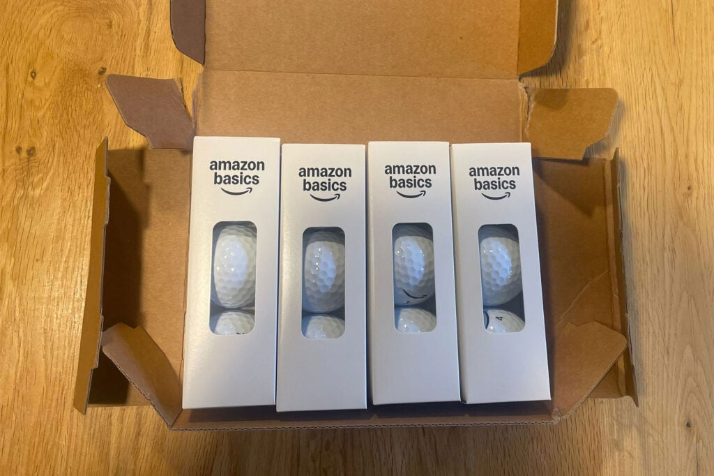 amazon basics core soft golf ball