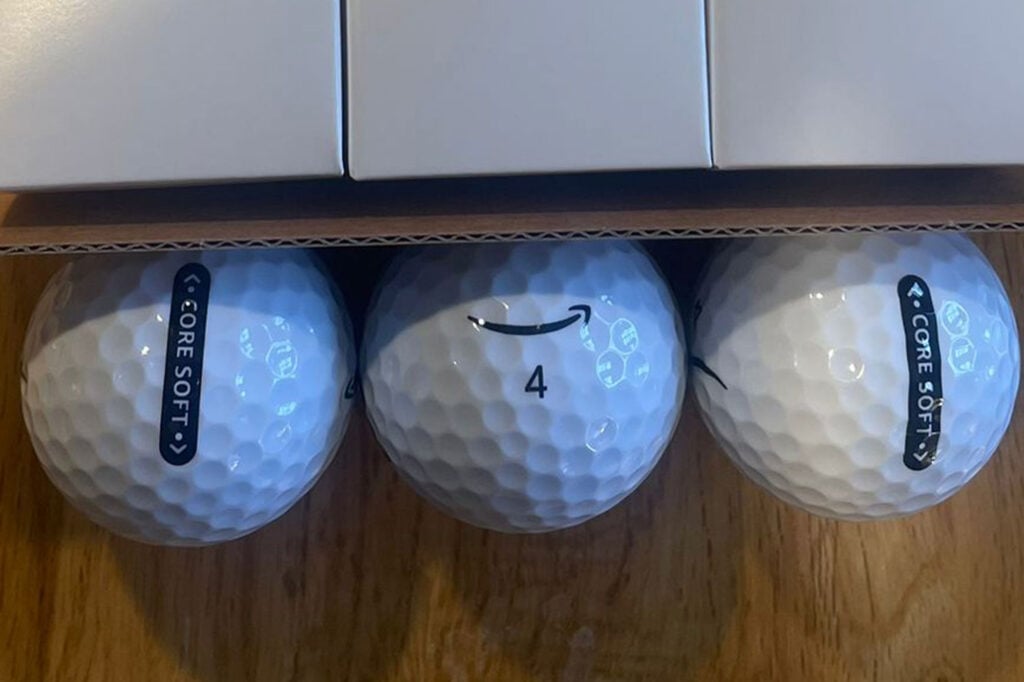 amazon basics core soft golf ball