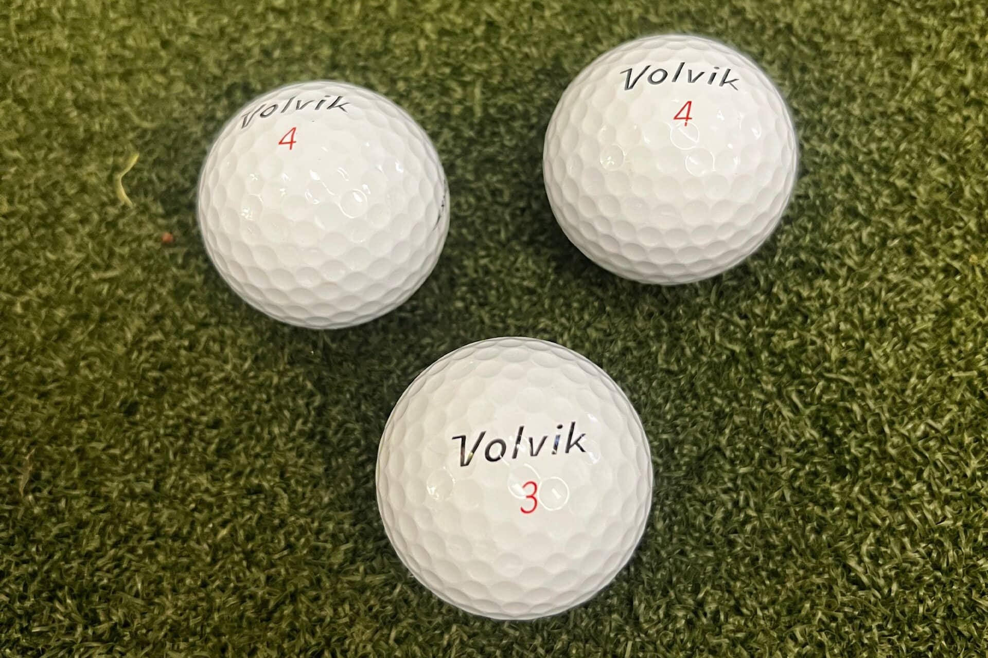 Volvik Condor X golf balls out of the box