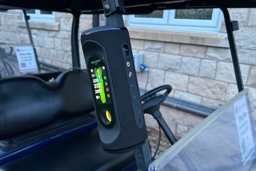 Mileseey genesonic pro detachable golf gps speaker review