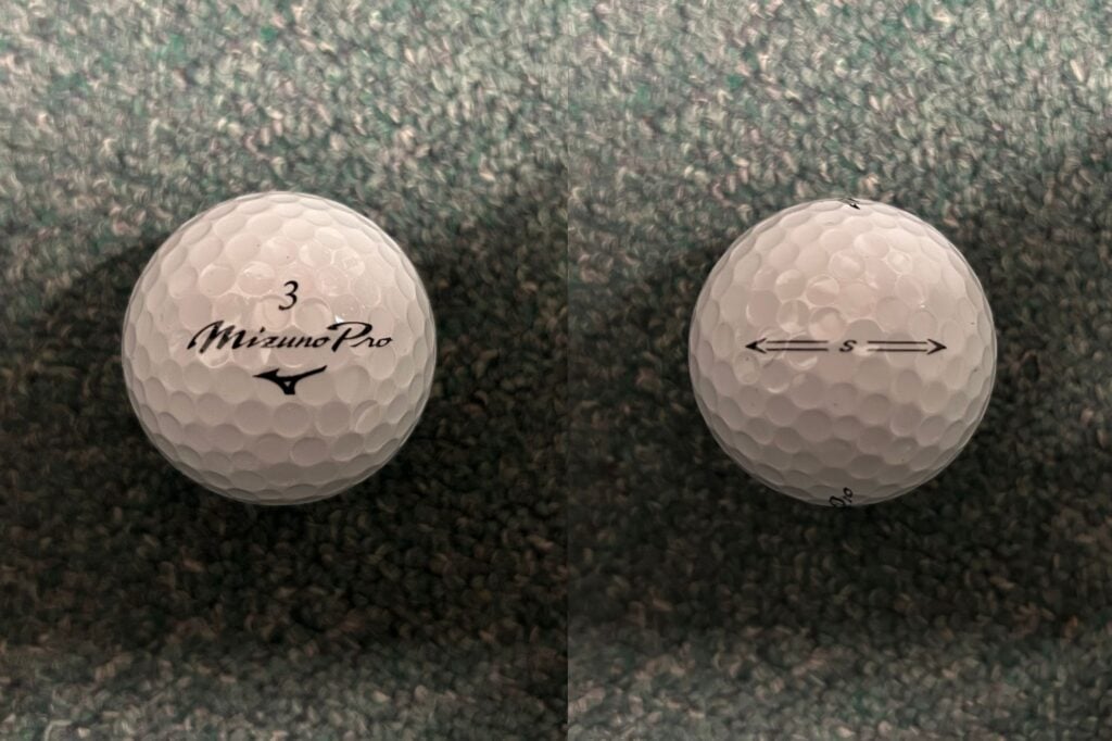 mizuno pro s golf balls