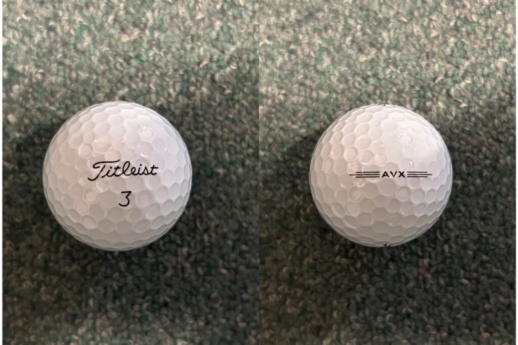 titleist avx 2026 out the packet