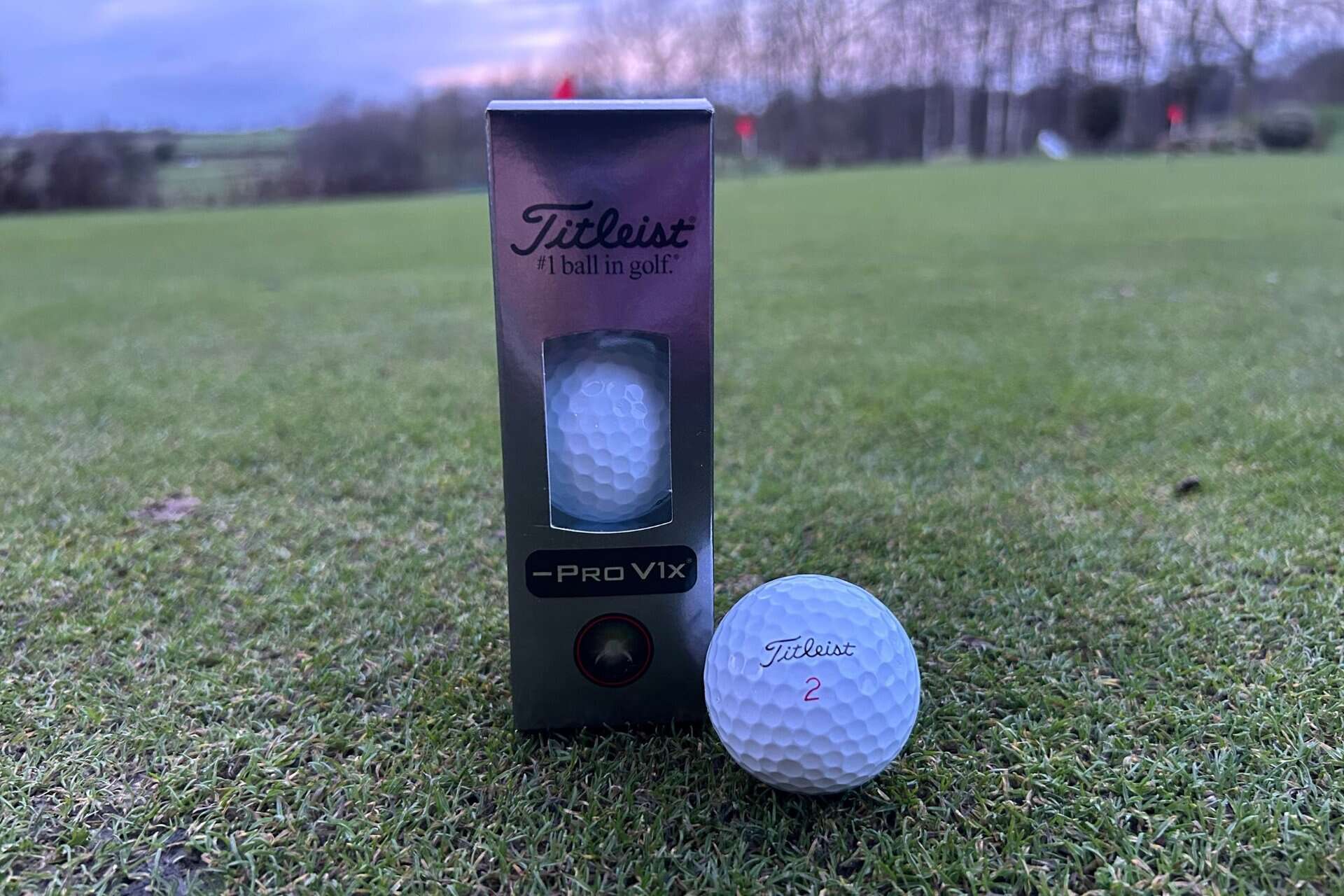 Мяч Titleist Pro V1x Left Dash