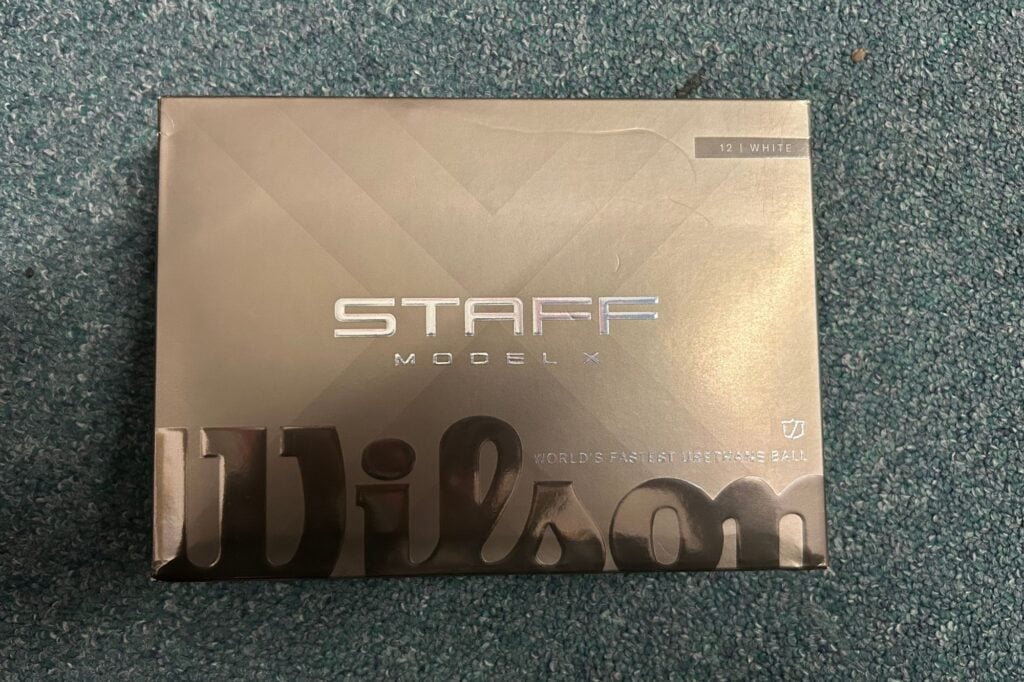 wilson 2026 staff model x golf ball