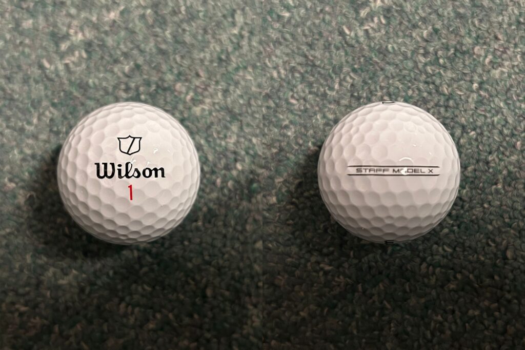 wilson 2026 staff model x golf ball
