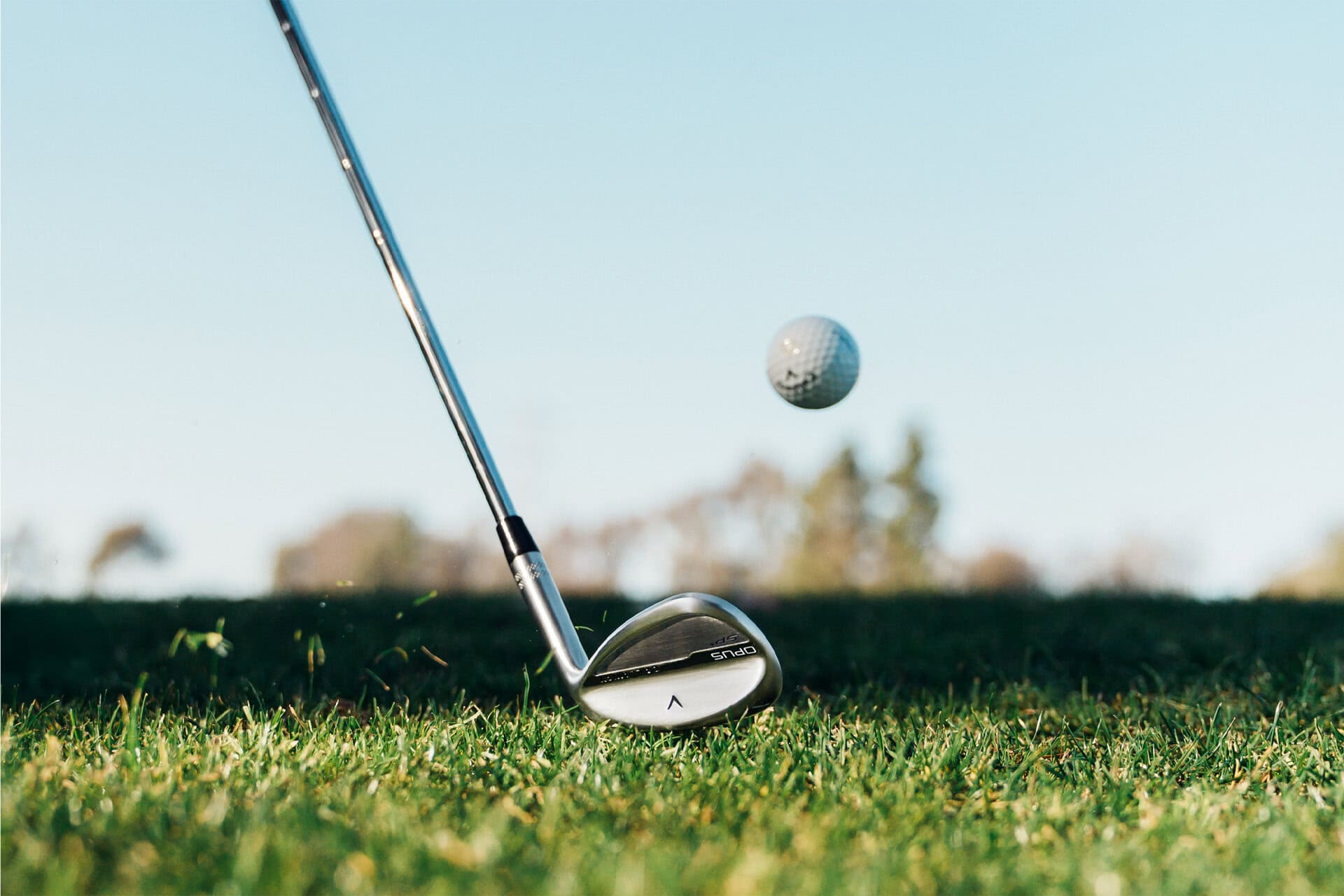 Callaway Opus Chrome SP+ wedge in action | Credit: Callaway