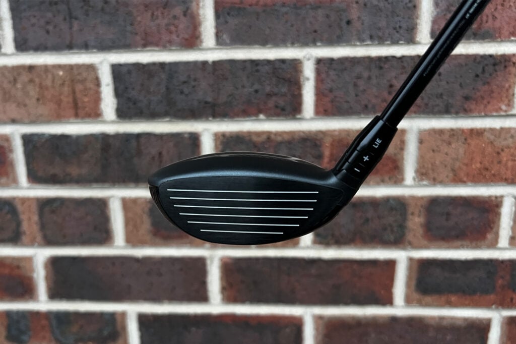 Callaway Quantum Triple Diamond Fairway Wood face