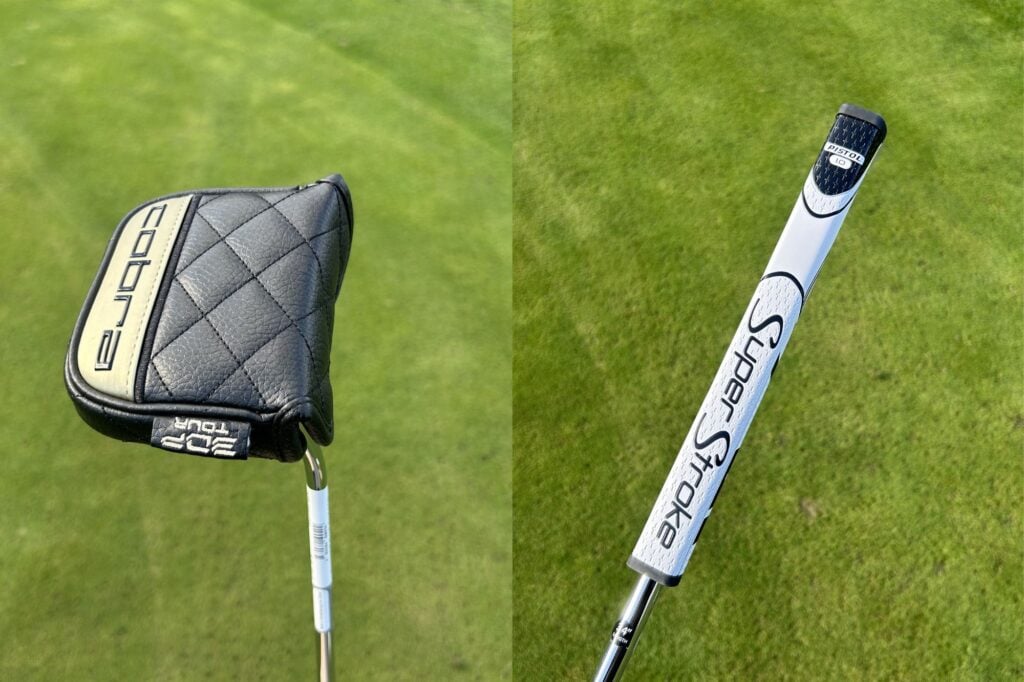 Cobra 3DP Tour Putter 2026 headcover and grip | Source: NCG
