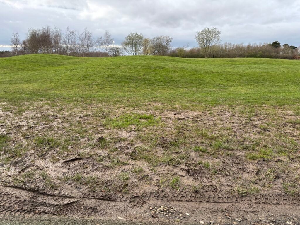 Areas of heavy traffic and damage | Source: NCG