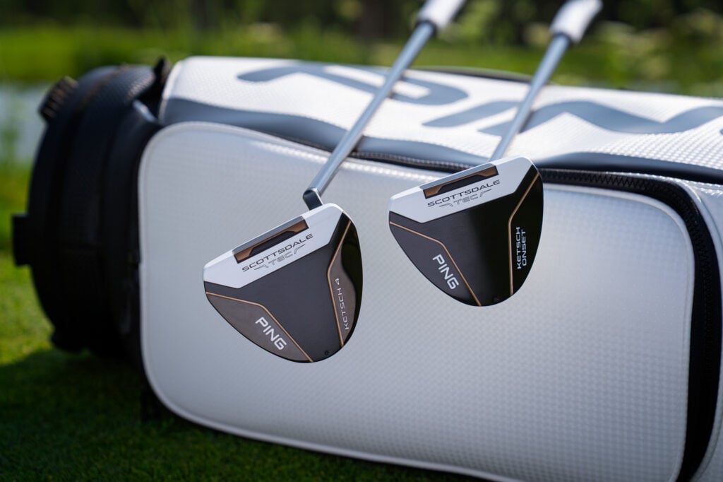 Ping Scottsdale TEC Ketsch putter and Ping Scottsdale TEC Ketsch Onset putter. Credit: Ping