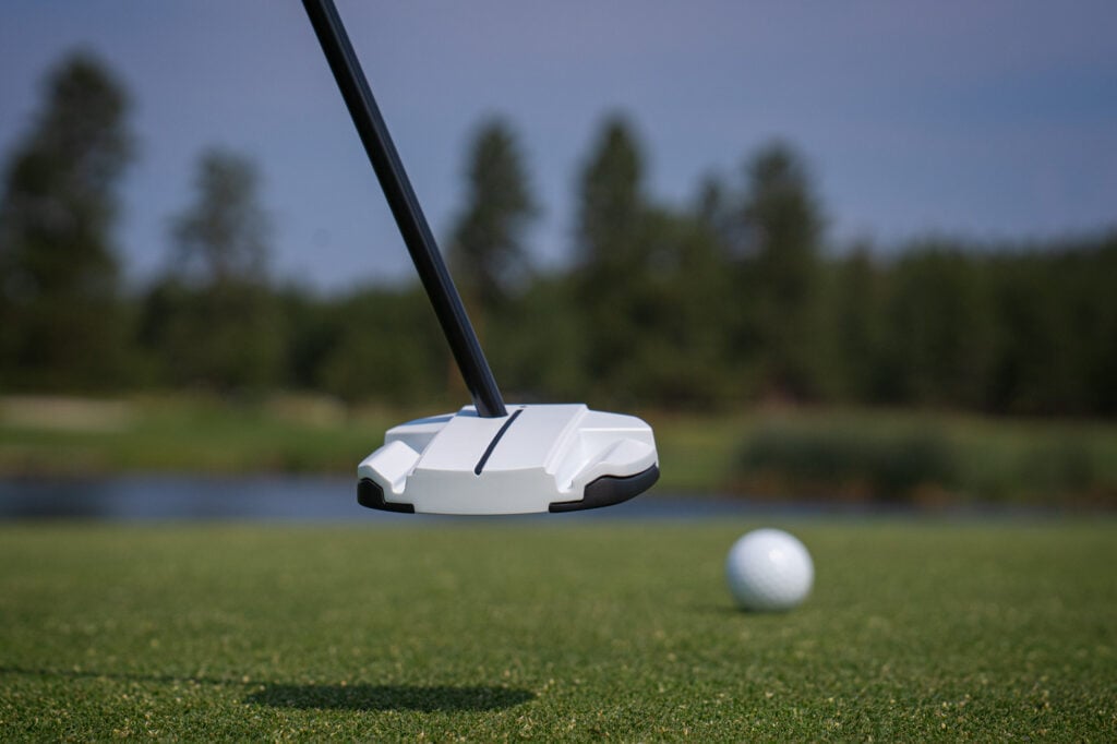 Ping Scottsdale TEC putters alignment feature. Credit: Ping