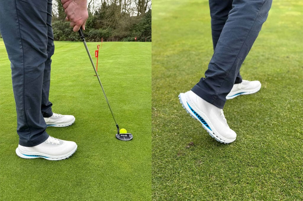 Ecco Biom C5 golf shoe review on course 2