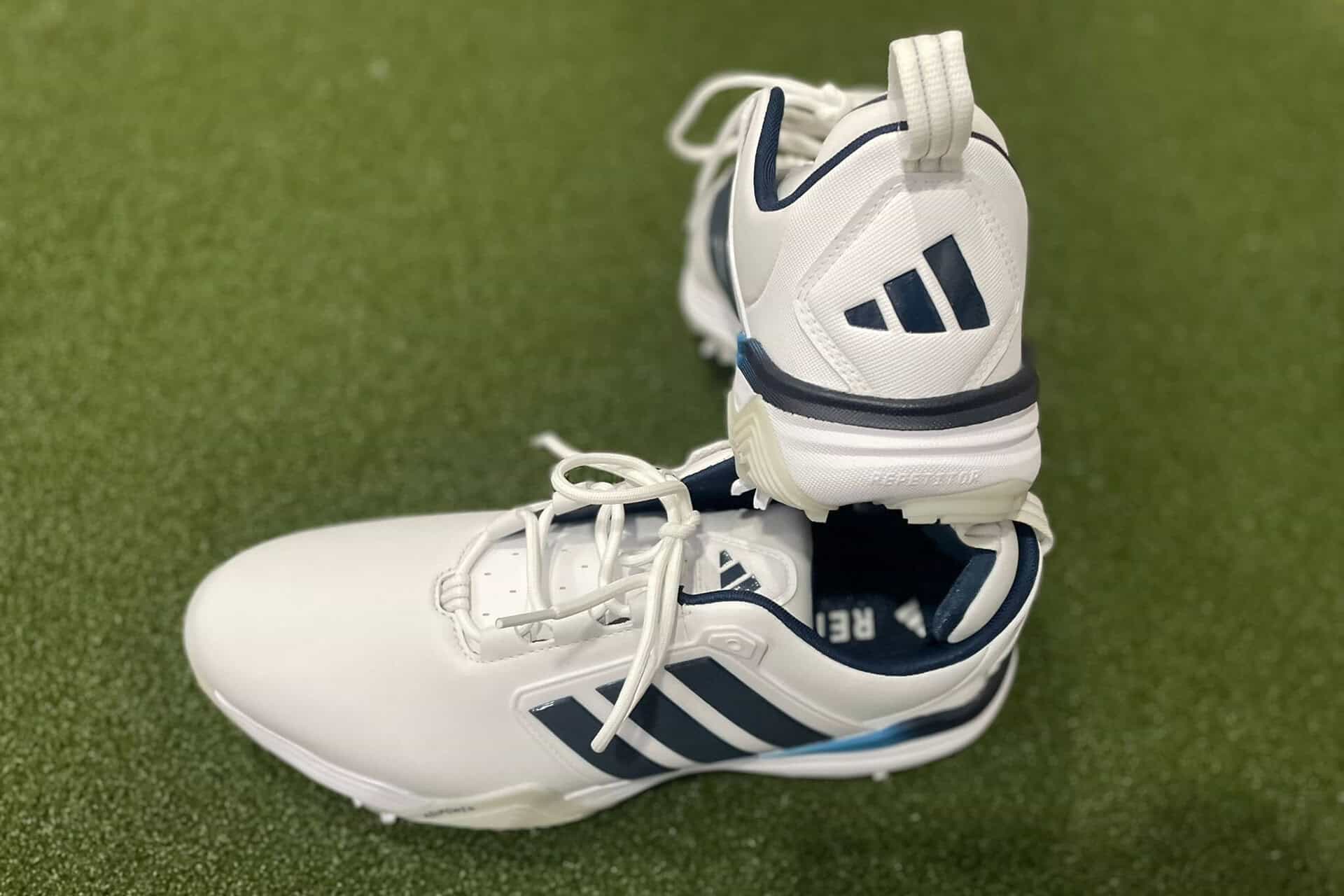 Adidas Adipower 26 spiked golf shoe | Source NCG