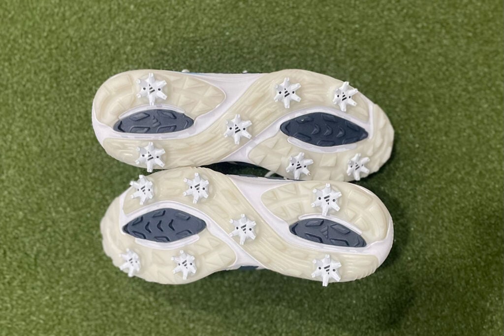 Adidas Adipower 26 spiked golf shoe sole | Source NCG