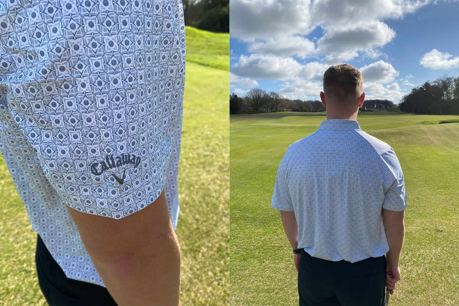 Callaway Foulard Printed Golf Polo | Source: NCG