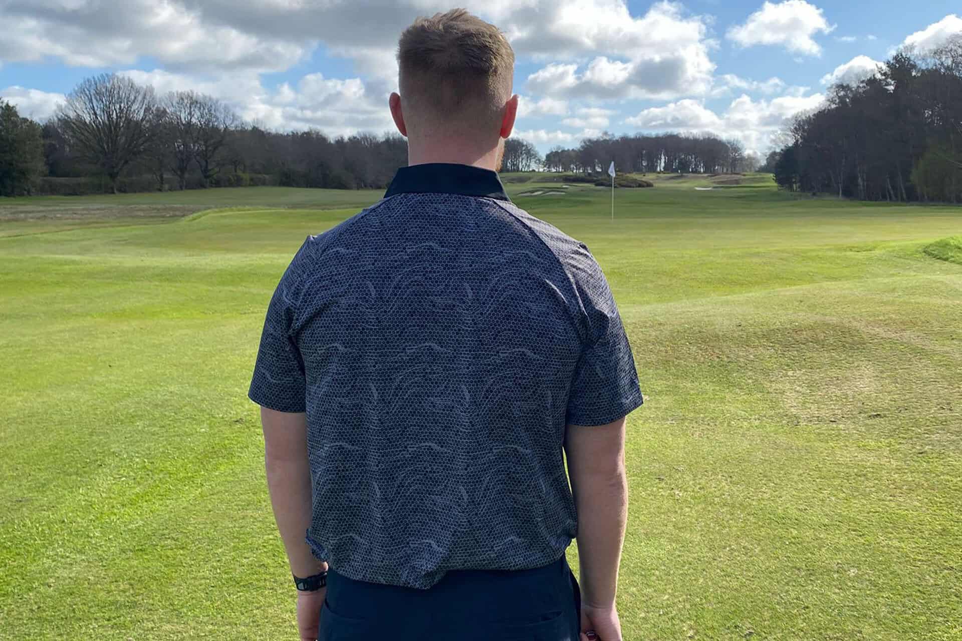 Callaway Hex Marble Polo Shirt | Source: NCG