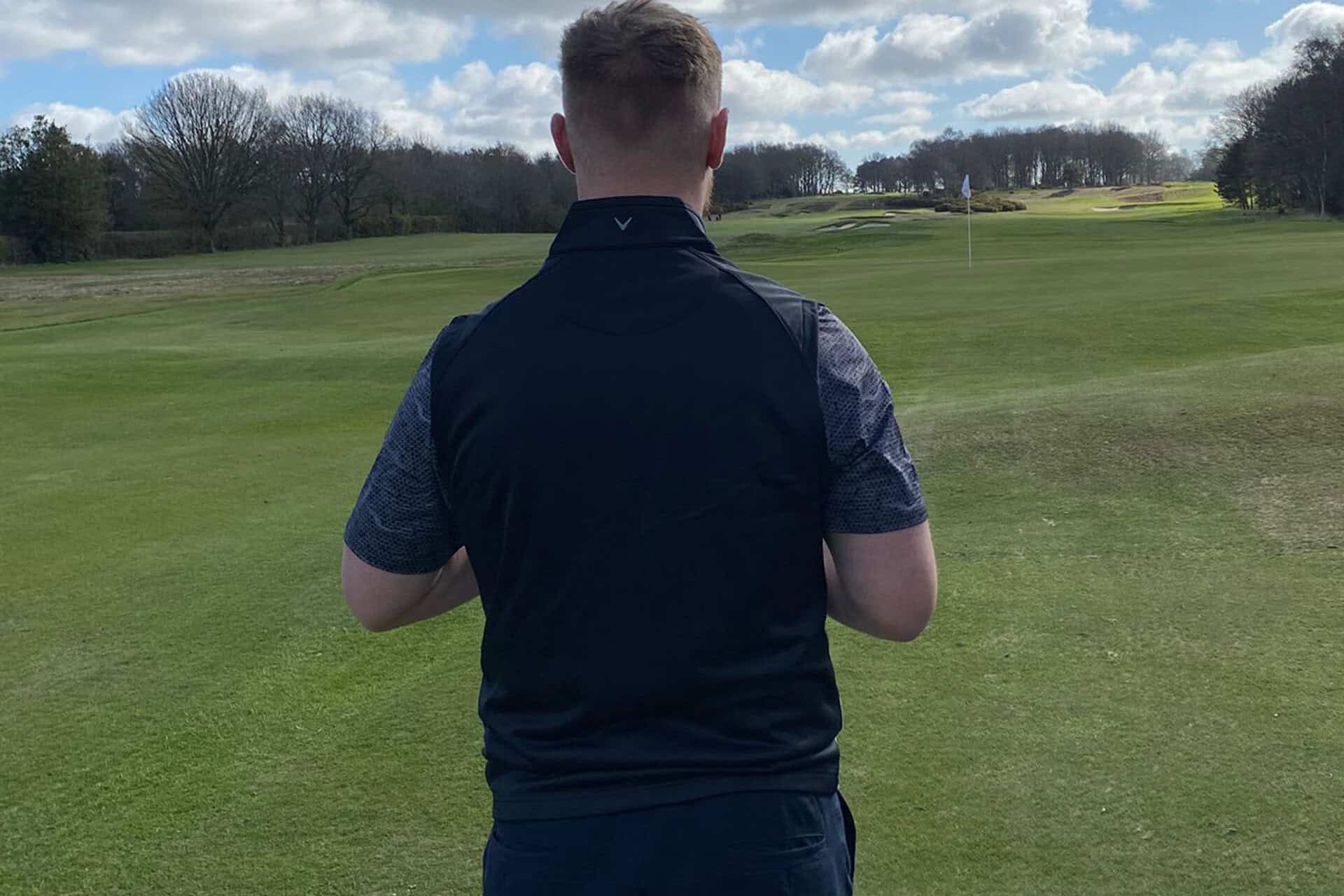 Callaway High Gauge Full Zip Golf Vest | Source: NCG