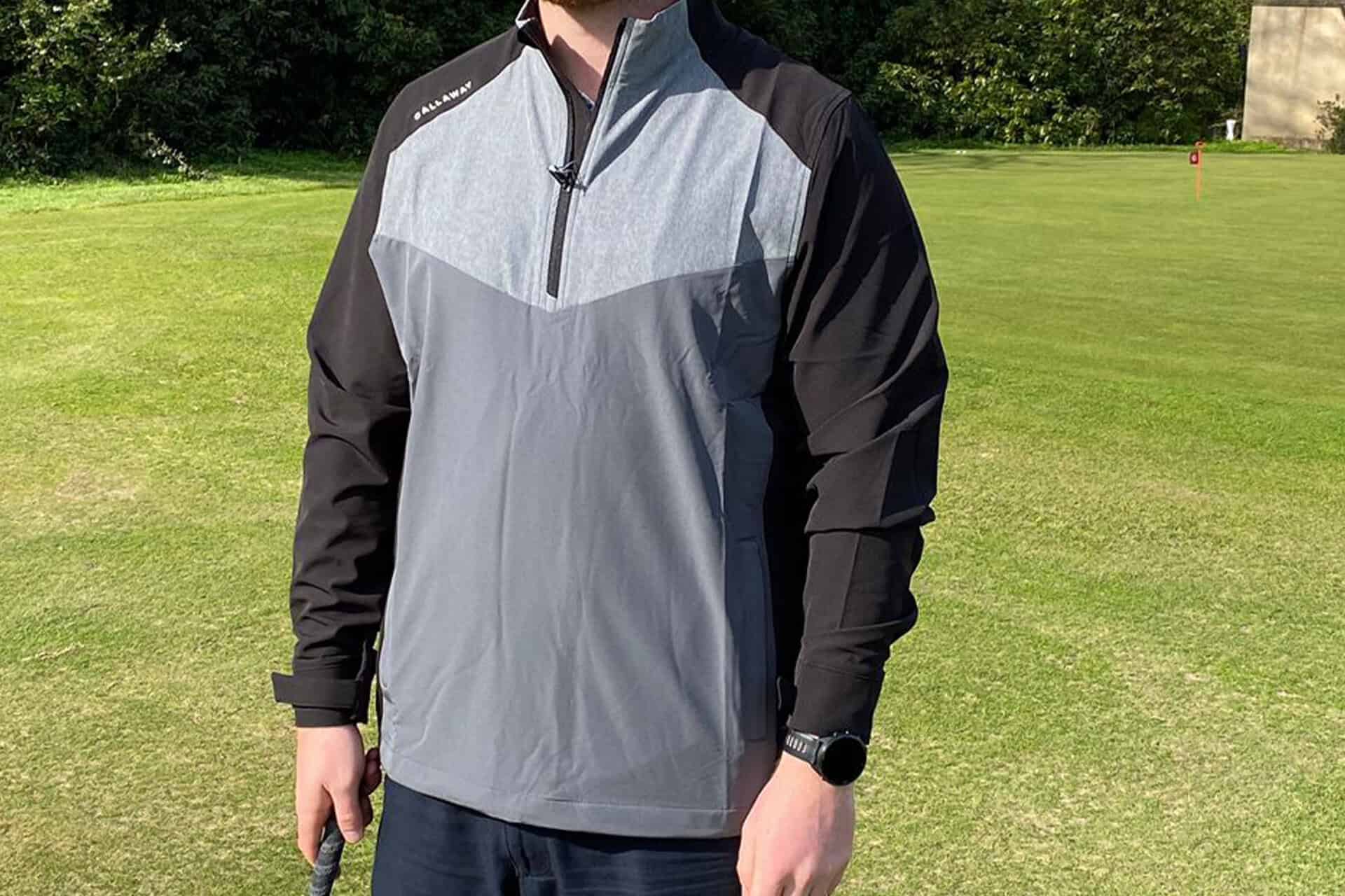 Callaway Half Zip Golf Wind Jacket | Source: NCG