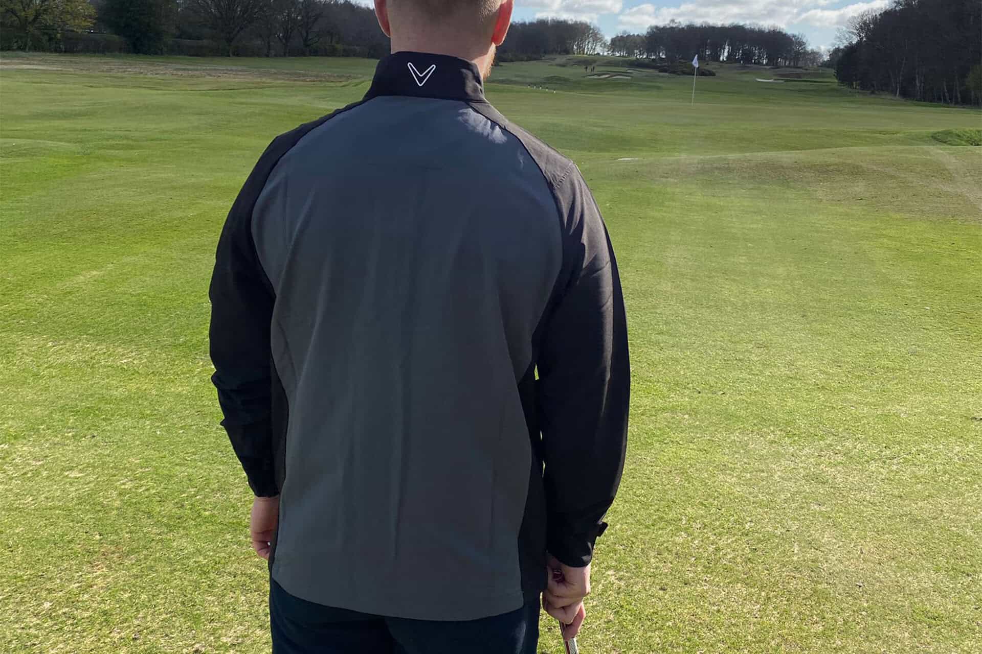 Callaway Half Zip Golf Wind Jacket | Source: NCG