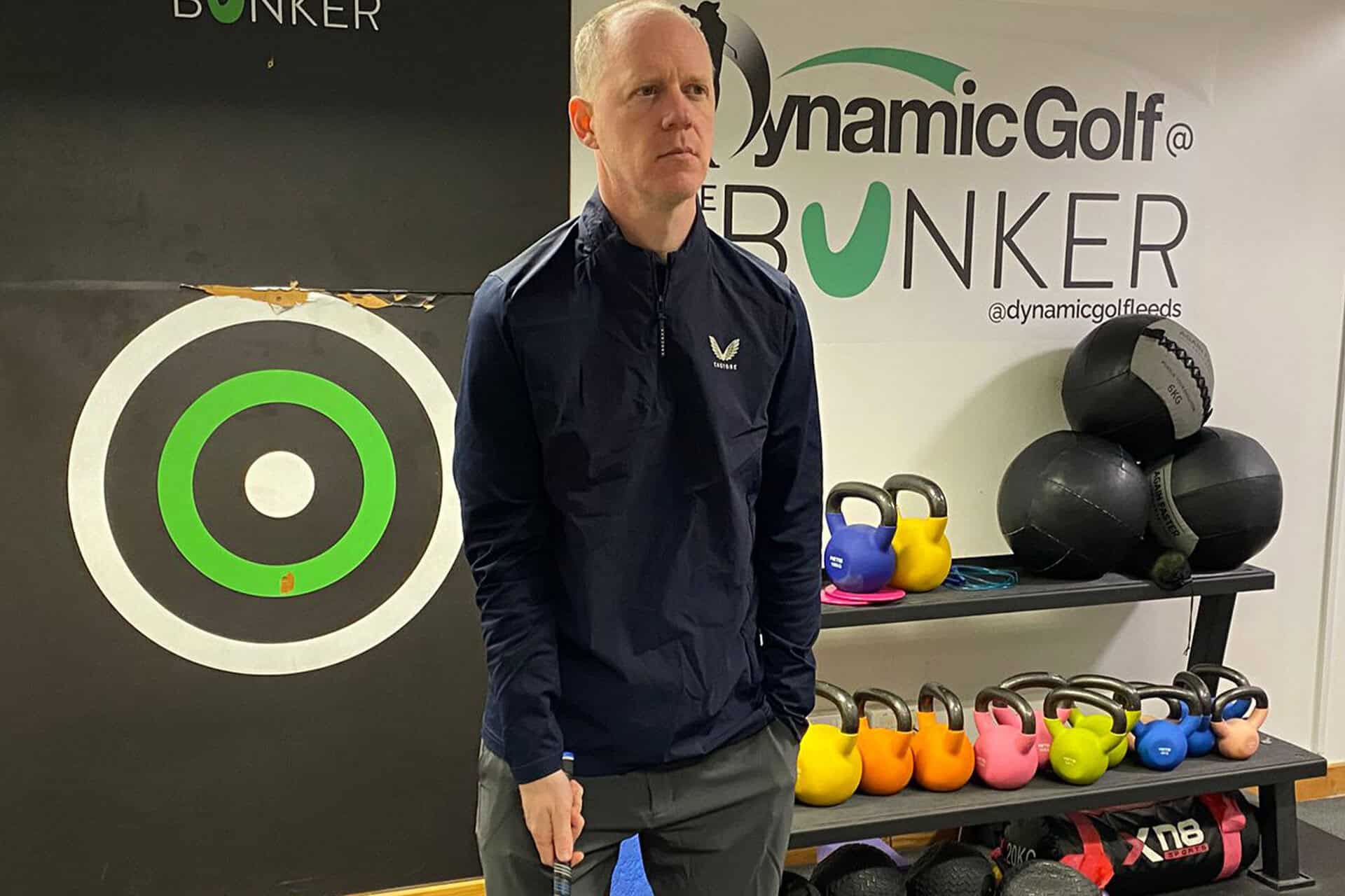 Castore Golf LVS Quarter Zip Long Sleeve Top | Source: NCG