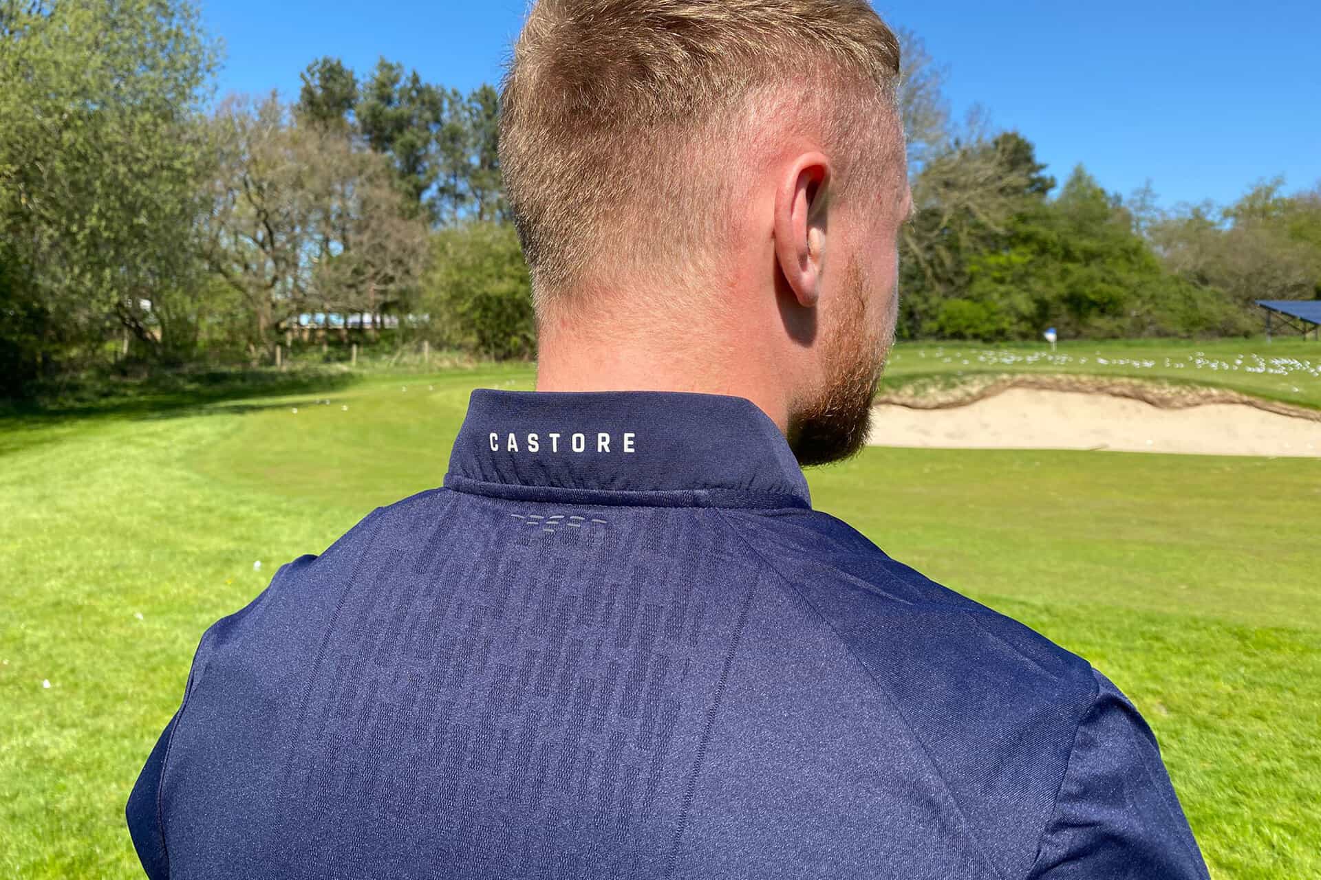 Castore Men’s Golf LVS Quarter Zip Long Sleeve Top | Source: NCG