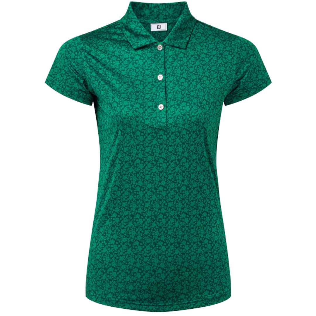 FootJoy Painted Floral Cap Sleeve Polo | Source: FootJoy