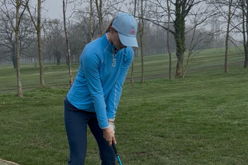 GFORE Contrast Mesh Silky Tech Nylon Quarter Zip Pullover | Source: NCG