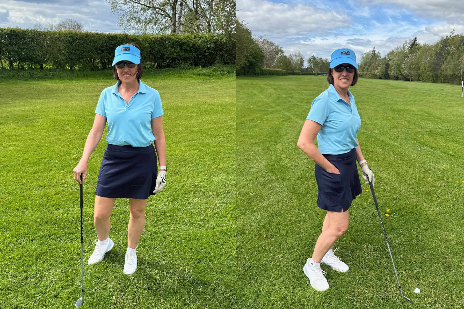 GFORE Knockout A Line Skort  | Source: NCG