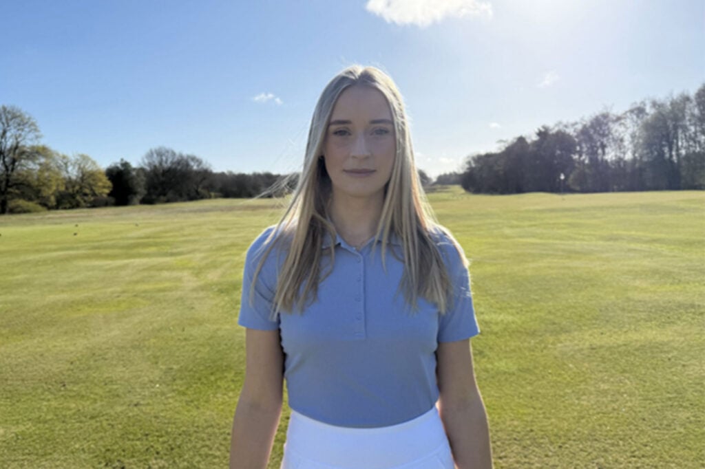 GFORE Women's Tech Nylon Rib polo | Source: NCG