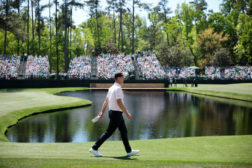 Justin Rose of England walks the 15th hole during the second round of the 2026 Masters Tournament at Augusta National Golf Club on April 10, 2026 in Augusta, Georgia | Source: Hector Vivas/Getty Images