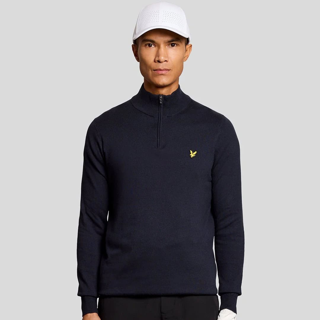 Lyle & Scott Performance ¼ Zip Jumper | Source: Lyle & Scott