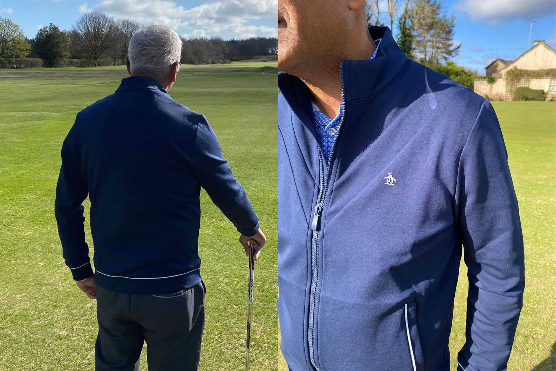 Original Penguin Full Zip Heritage Knit Track Jacket | Source: NCG