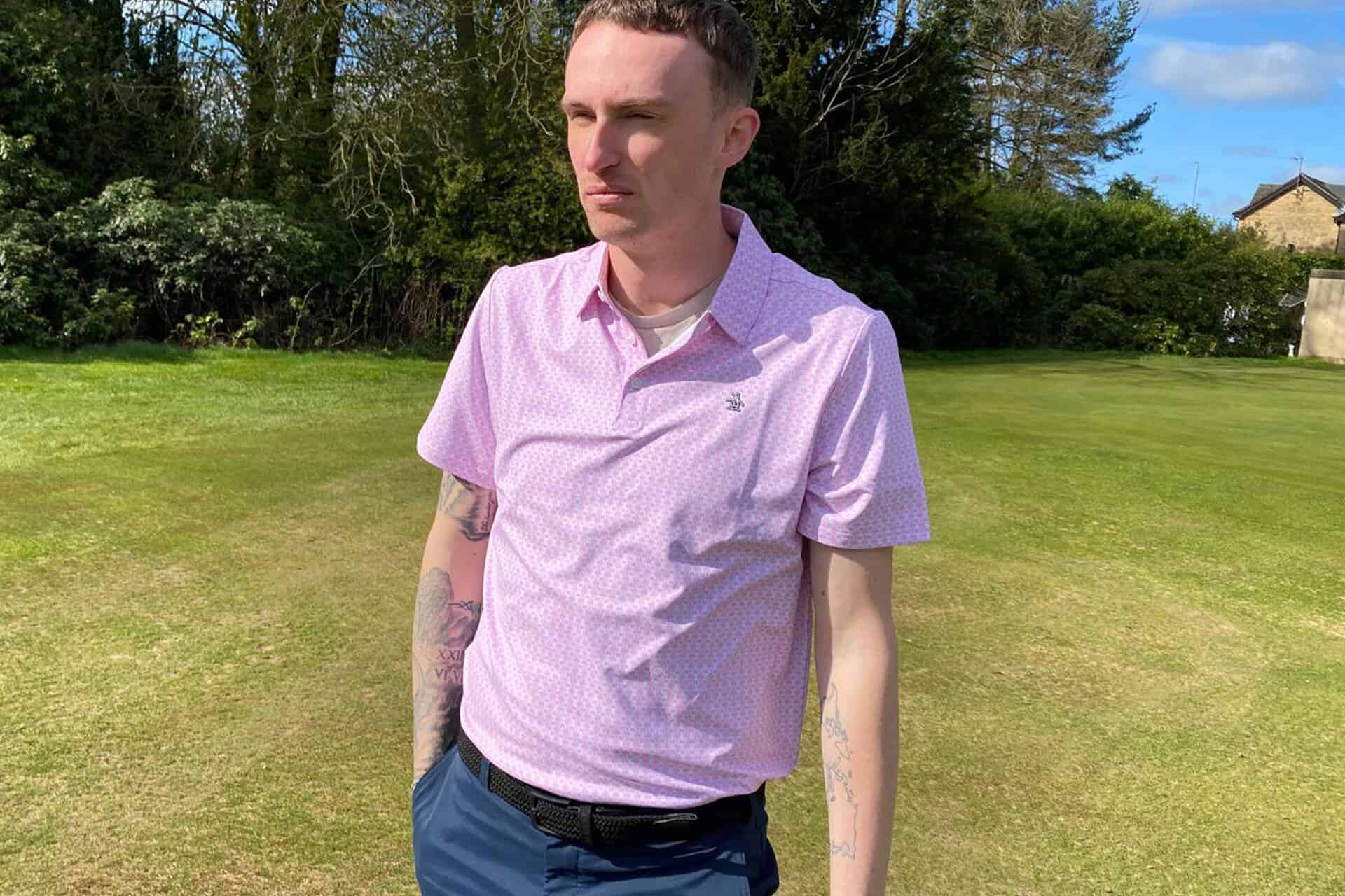 Original Penguin Pete's Bow Tie Golf Polo | Source: NCG