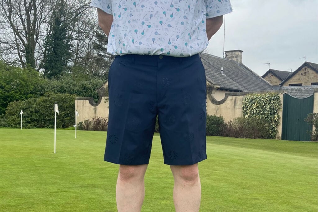 Original Penguin Victory Crest 9 inch Shorts | Source: NCG