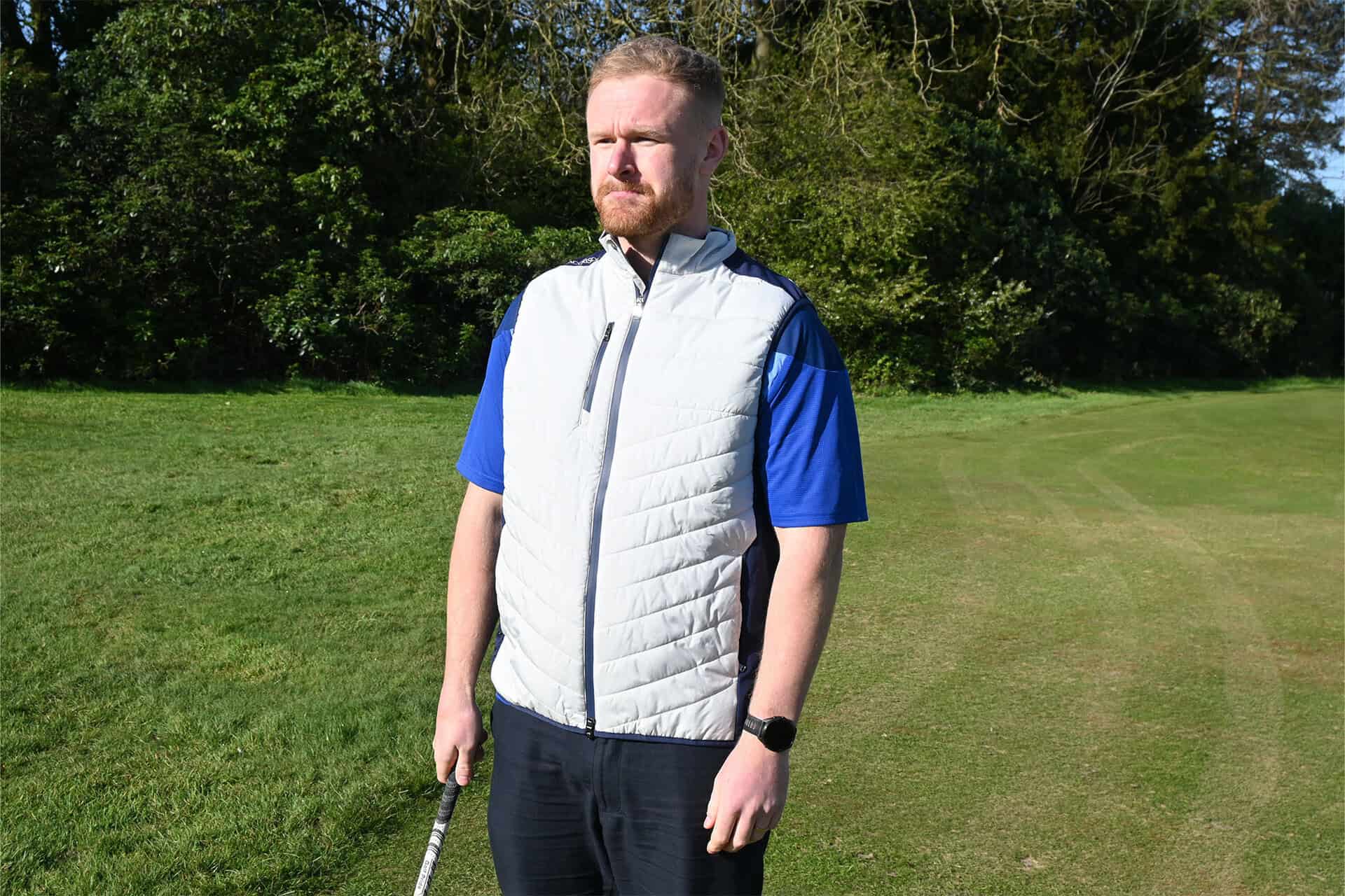 Oscar Jacobson Baynes Padded gilet | Source: NCG