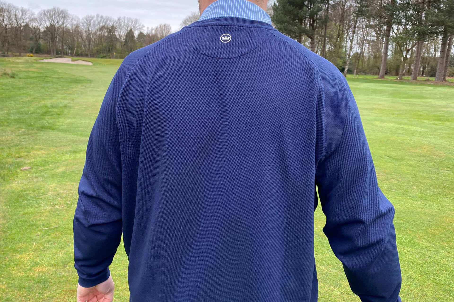 Peter Millar Cradle Pique Performance Crewneck pullover | Source: NCG