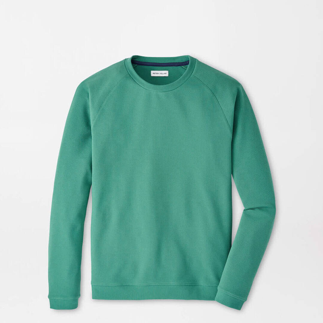 Peter Millar Cradle Pique Performance Crewneck | Source: Peter Millar