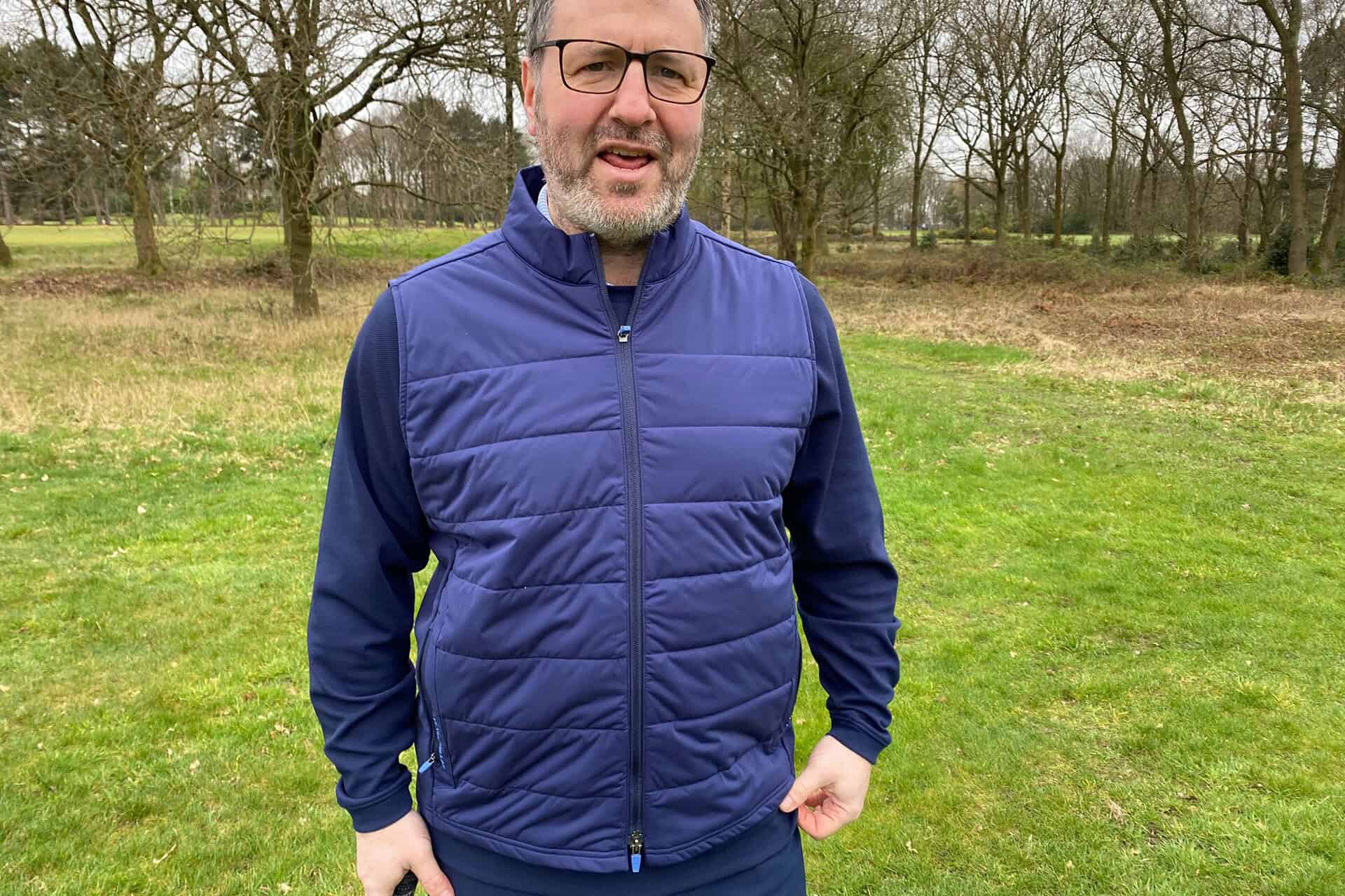 Peter Millar Fuse Hybrid Gilet | Source: NCG