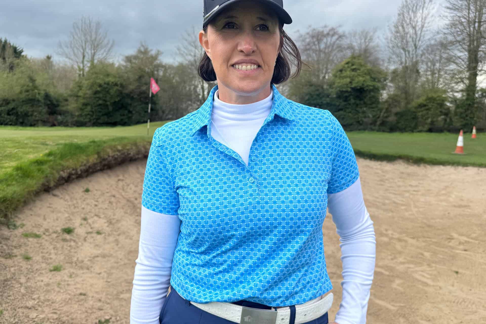 Ping Women's Aeria Printed Polo 2026 | Source: NCG