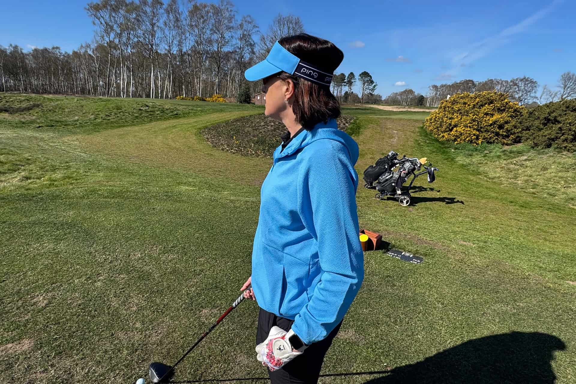 Ping Women's Rhona Textured Hooded Midlayer 2026 | Source: NCG