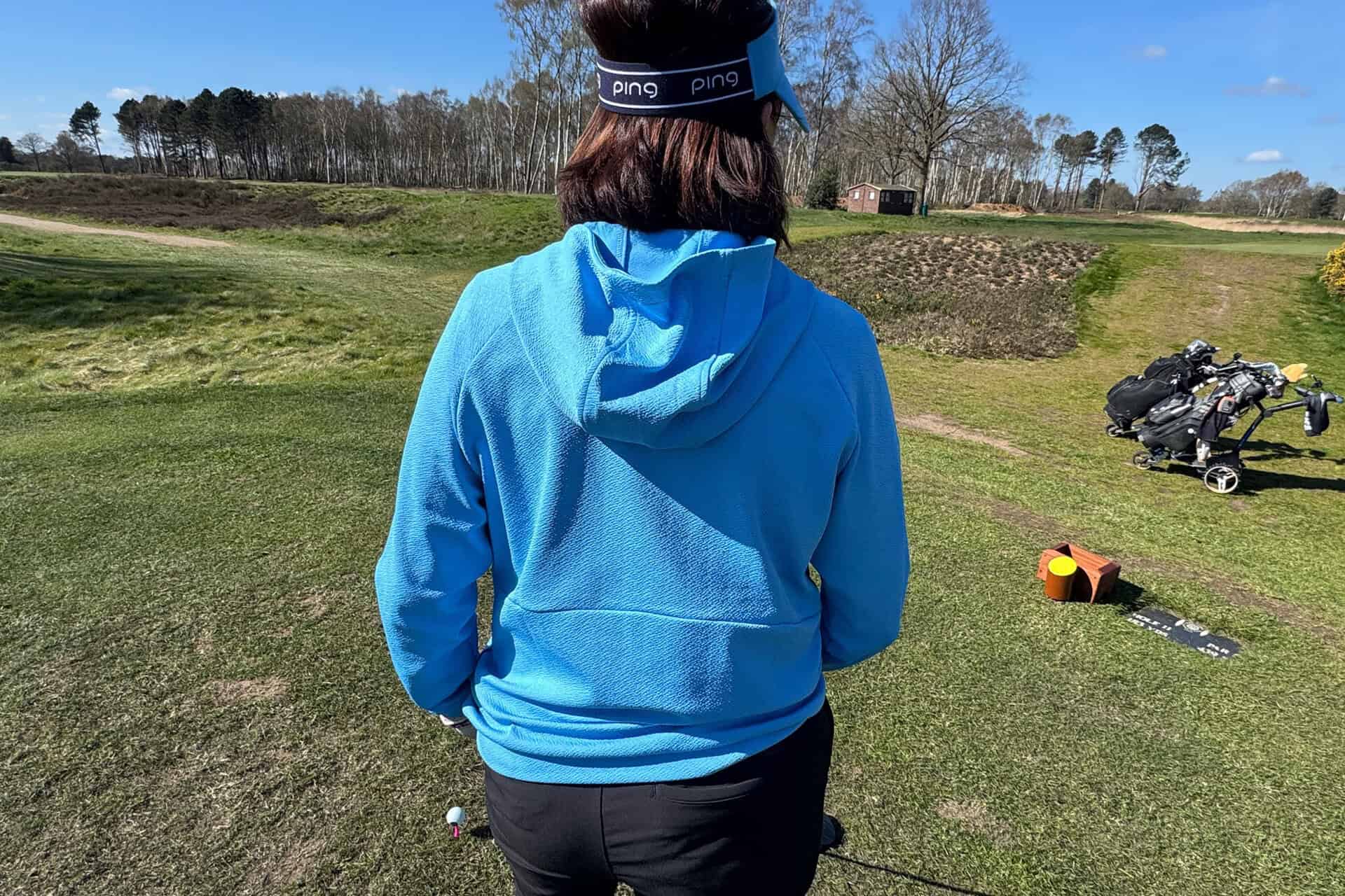 Ping Women's Rhona Textured Hooded Midlayer 2026 | Source: NCG