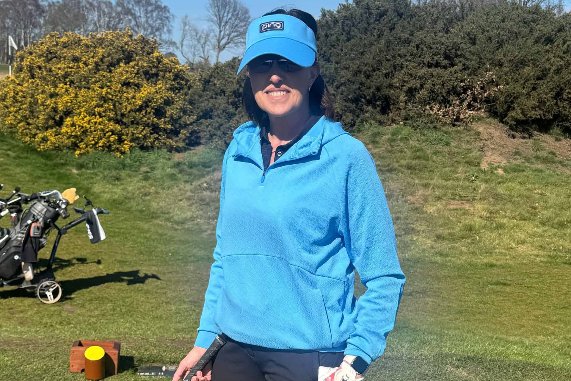 Ping Women's Rhona Textured Hooded Midlayer 2026 | Source: NCG