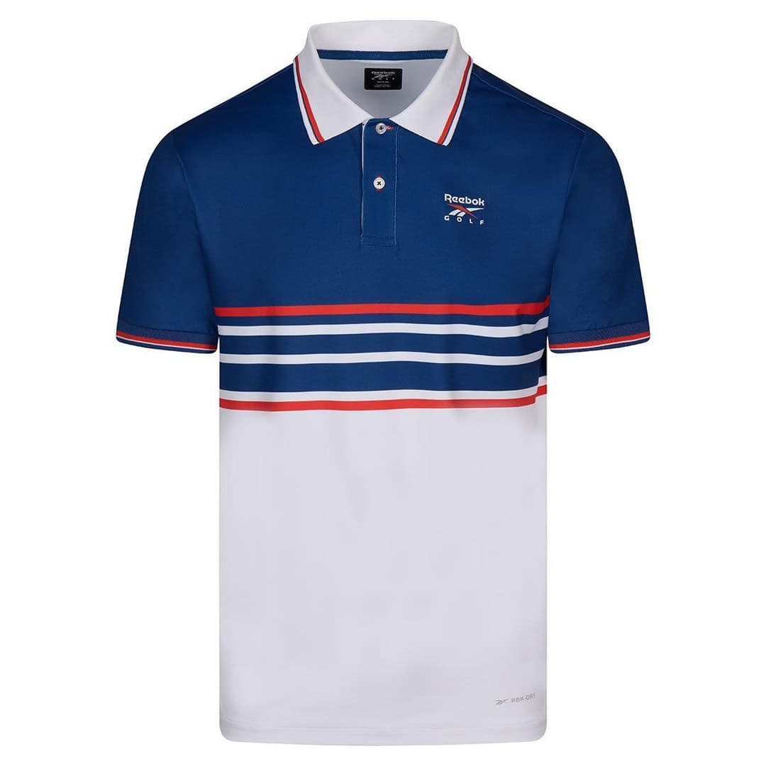 Reebok Centre Stripe Golf Polo | Source: American Golf