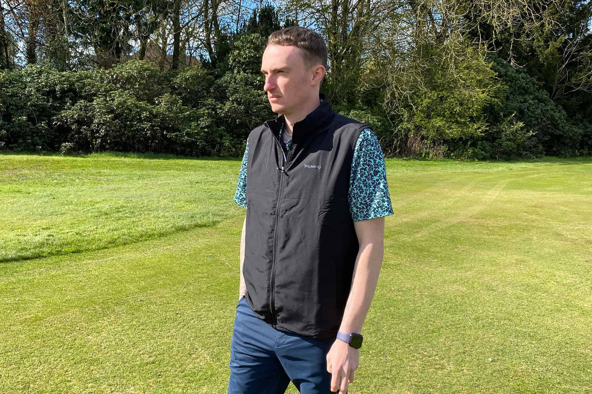 Stromberg Men's Furness DWR Golf Gilet | Source: NCG