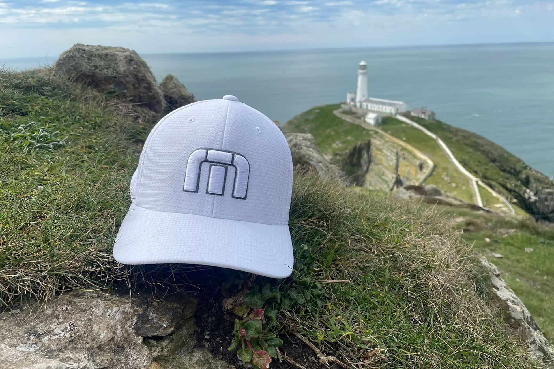 TravisMathew Bahamas Fitted Hat South Stack Lighthouse Anglesey | Source: NCG