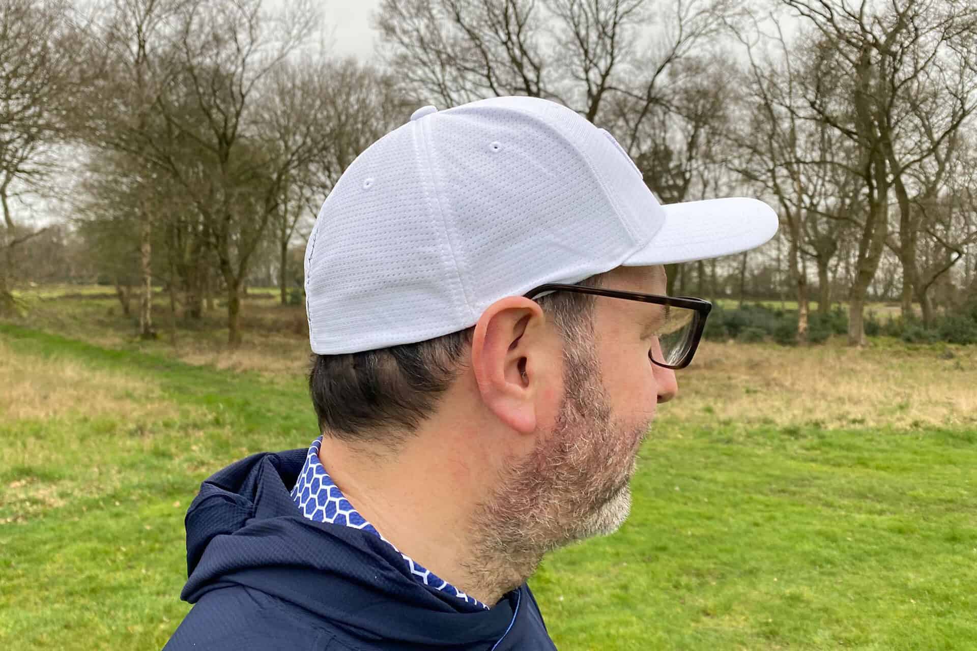 TravisMathew B-Bahamas Fitted Hat | Source: NCG